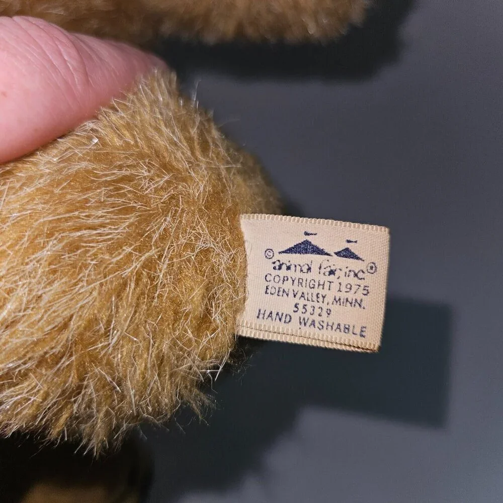 VTG 1975 Animal Fair Brown Teddy Bear Plush 16